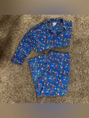 Vintage Fantasia Mickey Mouse Disney World Pajama Set